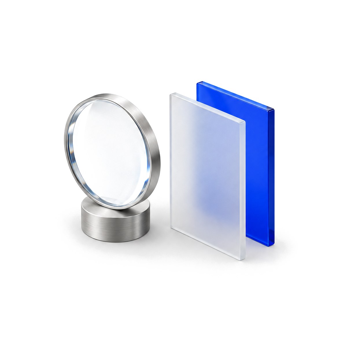 One fixed camera, tilted 6°; Scroll moves the world
