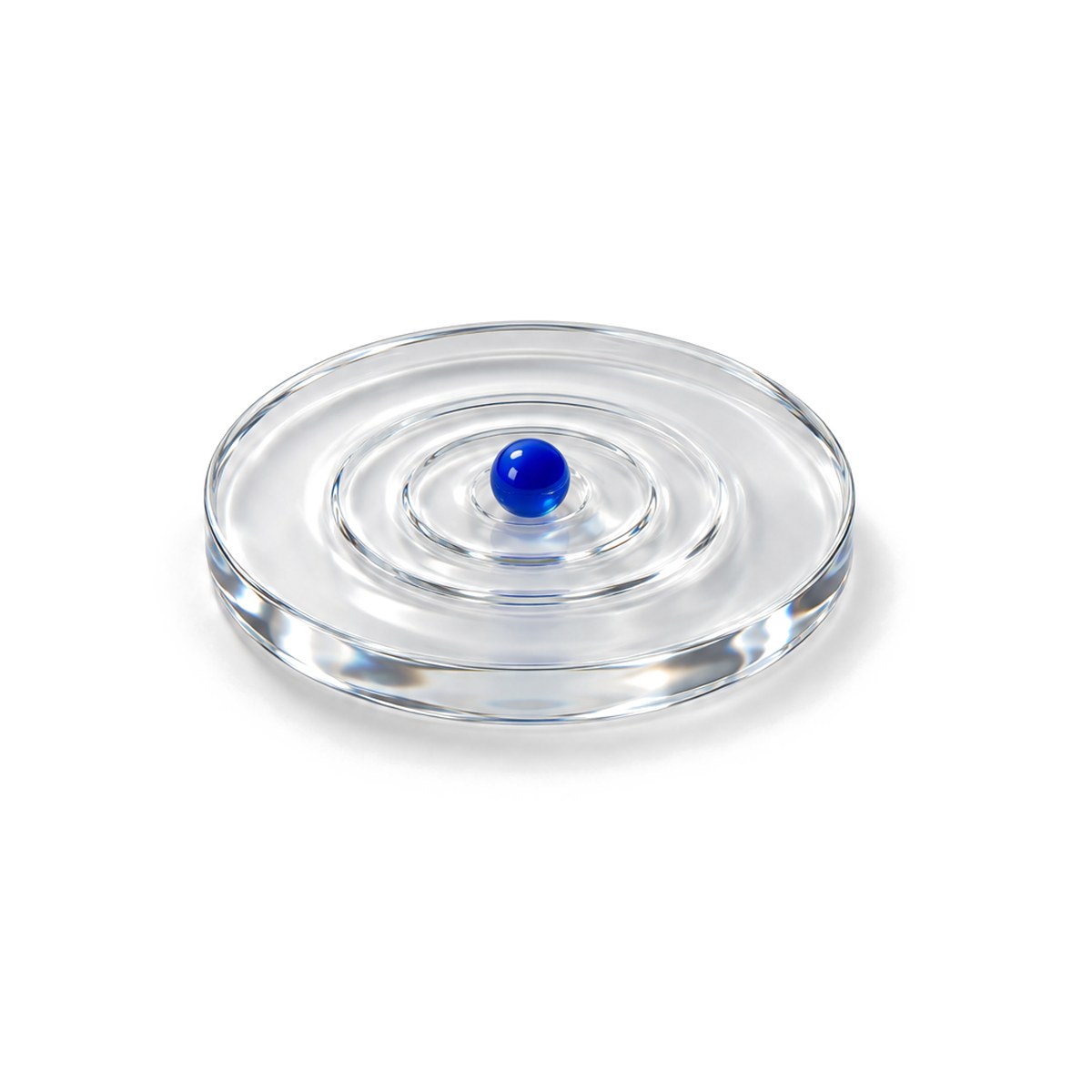 GPU wave sim · 512² / 256²; Caustics are light, never darkening