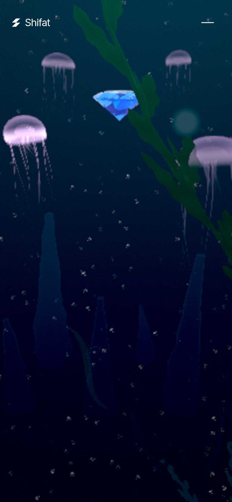 One camera, many worlds (phone, 390 px): surface, dive, systems.